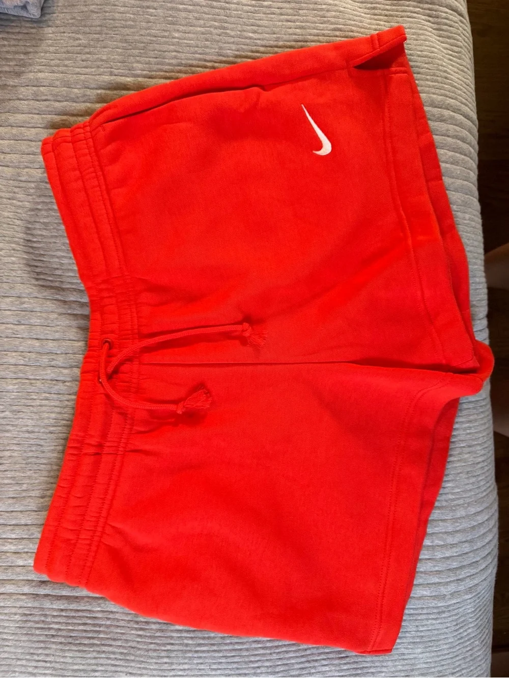 Nike Red Athletic Skirt with White Swoosh